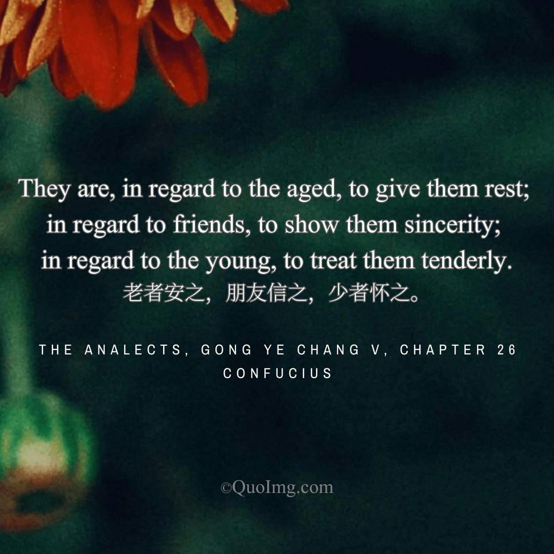 The Ambition of Confucius: A Vision of Universal Care
