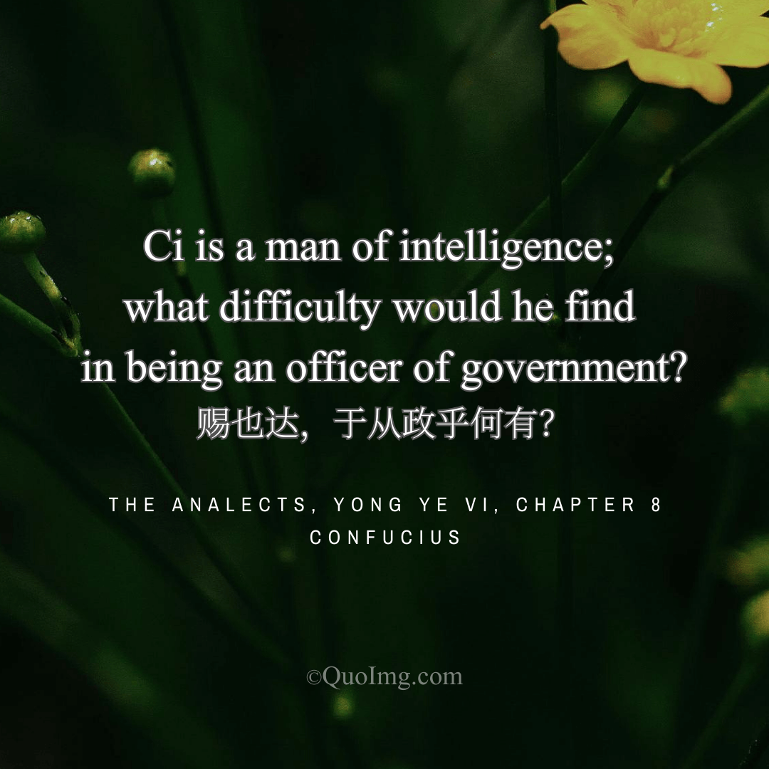 Confucius on Practical Intelligence: The Key to Navigating Governance