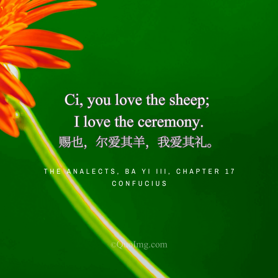 Confucius on the Paradox of Ritual: The Clash Between Practicality and Principle​