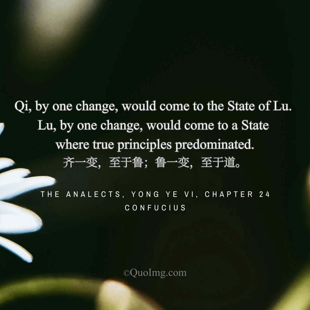The Hierarchy of Reform: Confucius on the Stages of Political Progress