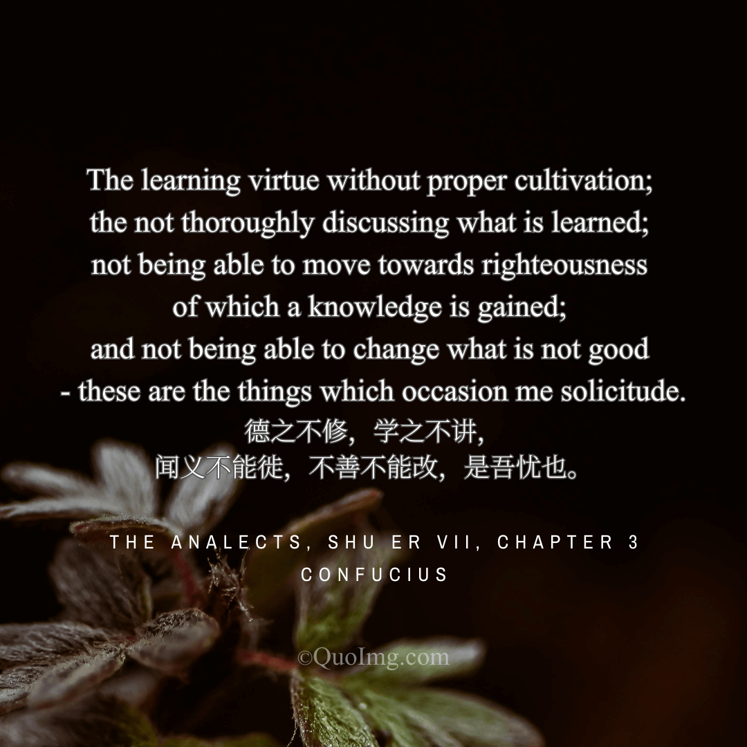 The Four Failings: A Confucian Anatomy of Ethical Neglect