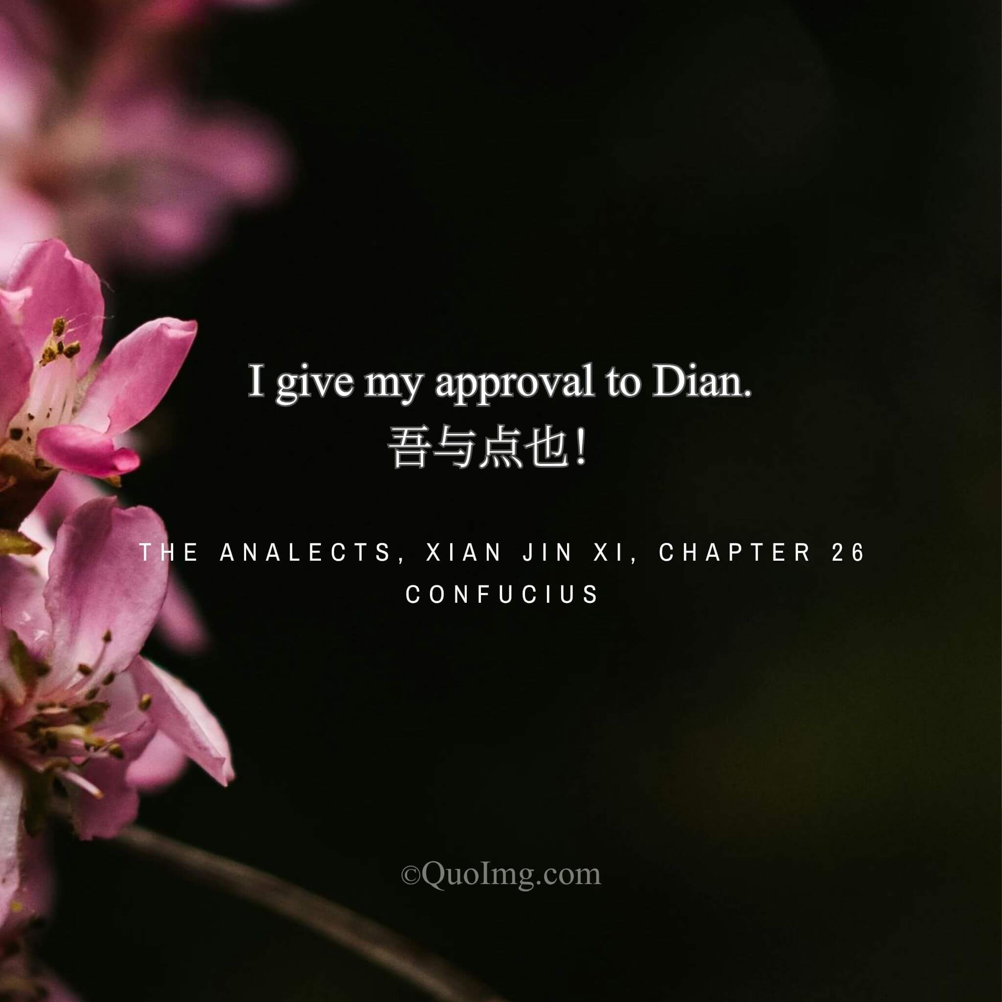 The Master’s Verdict: “I Approve of Dian”