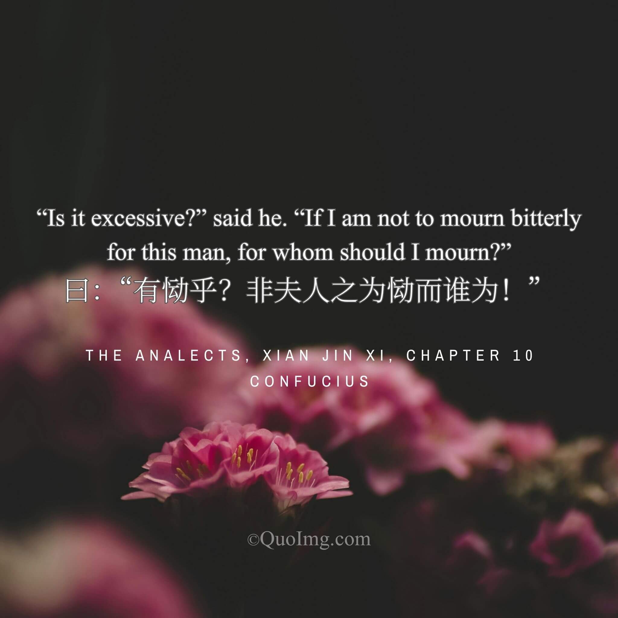 The Measure of Grief: For Whom Else Should One Mourn So Bitterly?