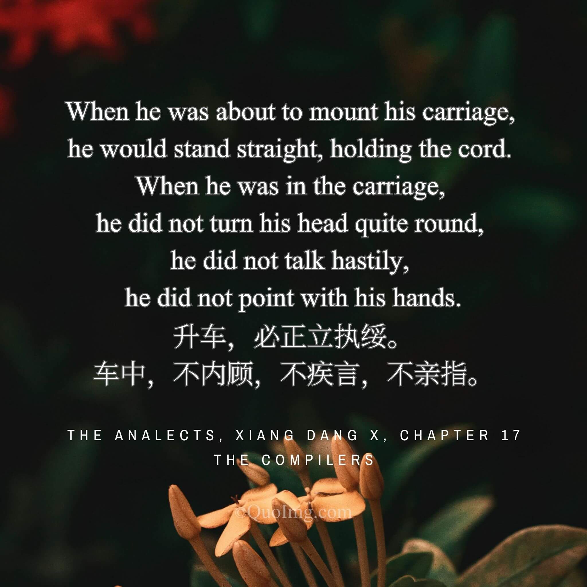 The Carriage Ritual: Standing Straight, Holding the Cord, and the Silence Within