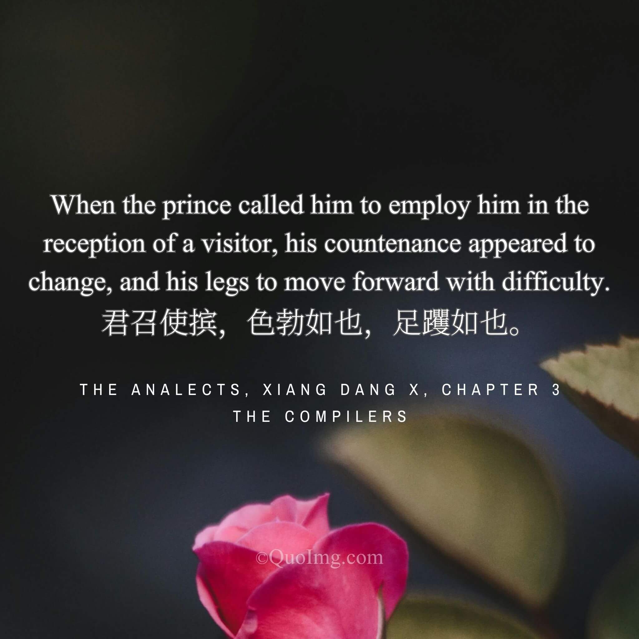 The Summons: A Countenance Transformed by Duty