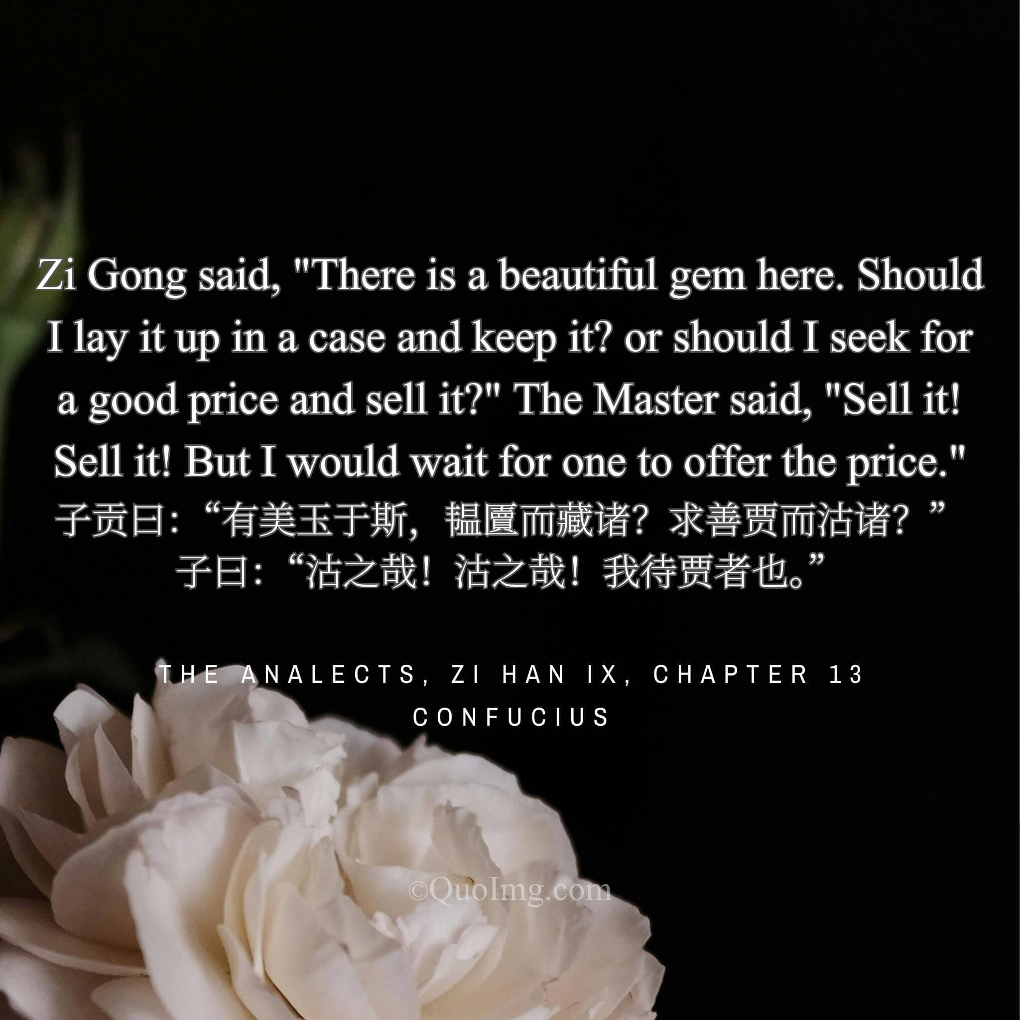 The Gem and the Market: A Sage’s Strategy Between Desire and Discretion