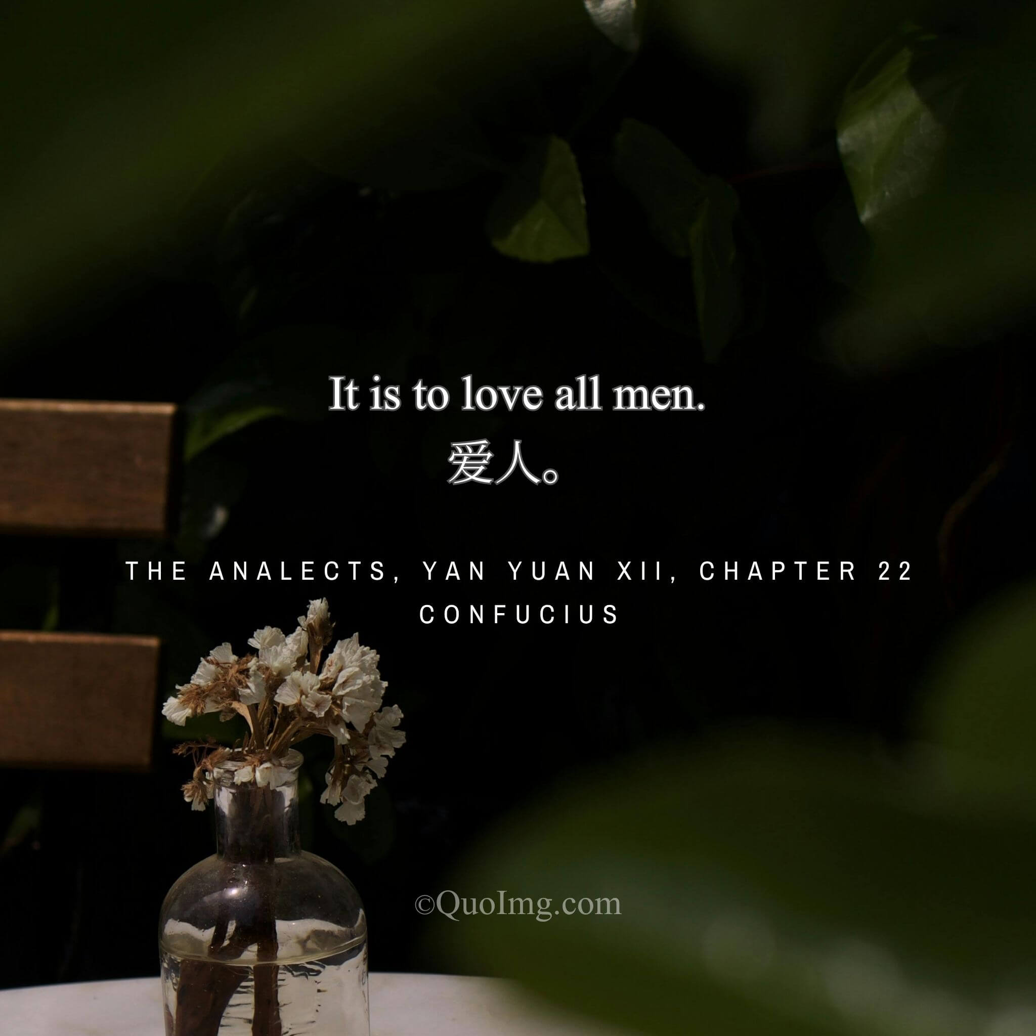The Core of Humanity: “To Love All Men”