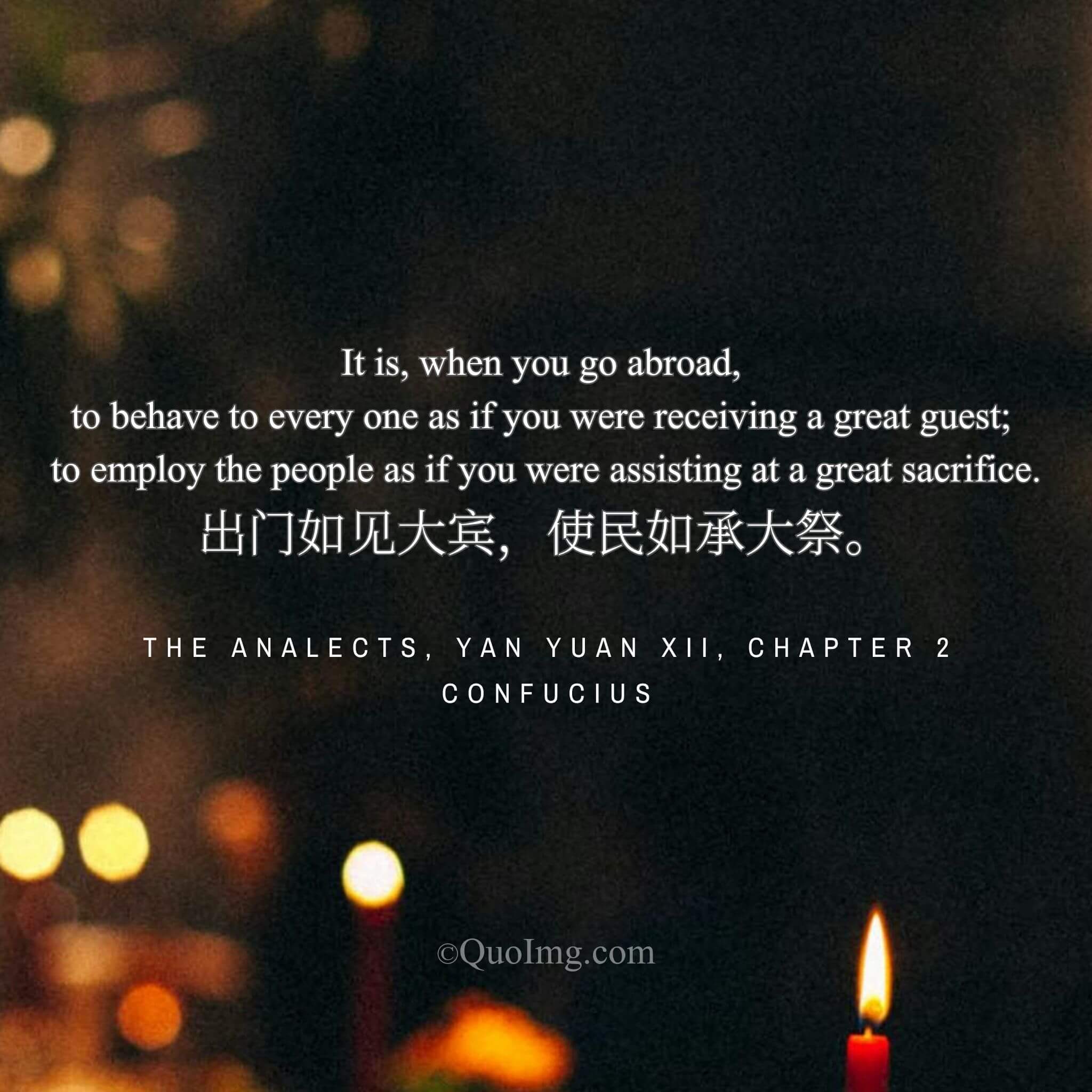 The Ritual Mindset: Meeting People as Guests, Employing People as in a Sacrifice