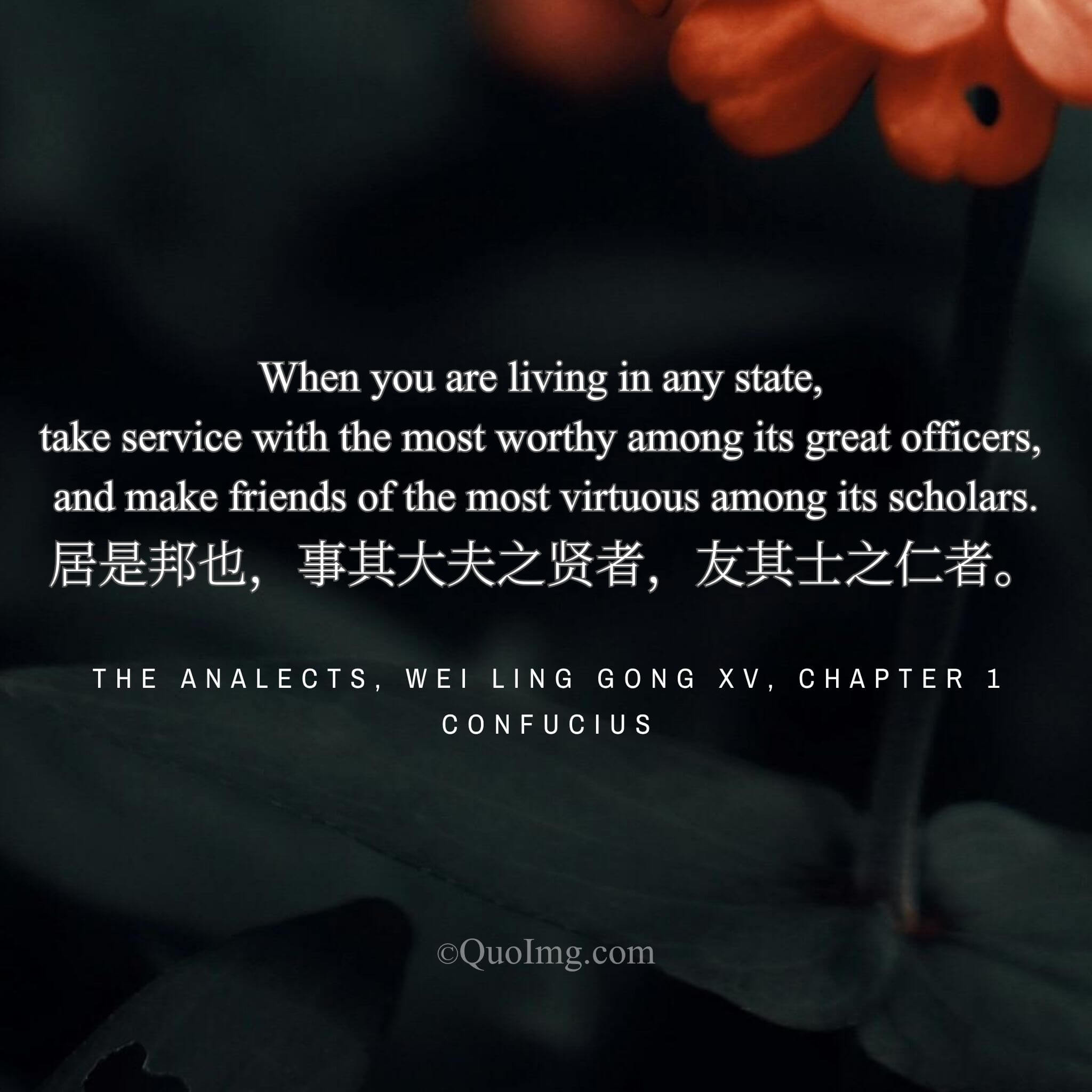 The Ecology of Virtue: Confucius on Curating Your Social World